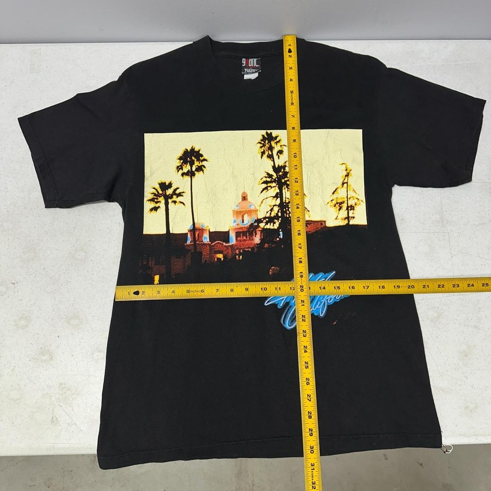 Vintage Eagles Hell Freezes Over 1994 Tour T-Shirt Hotel California Black M - Picture 3 of 3